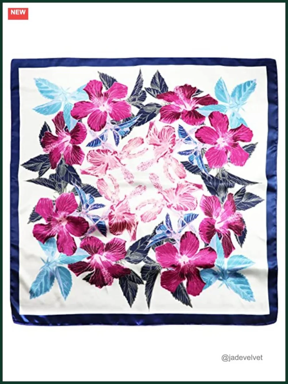 Satin Head Scarf for Women 35x35 Silk Feel Hair Wrap Bandana Neck Scarf